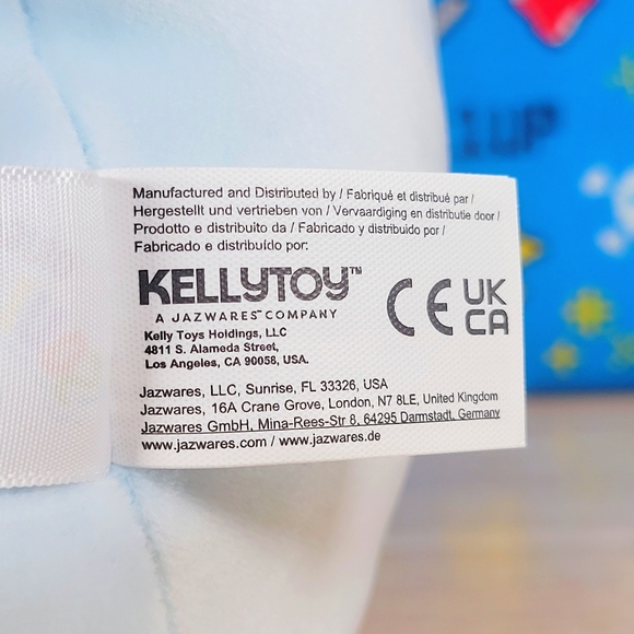 Squishmallow Bastian the Bunny 11" UltraSoft Easter Holiday Toy Plush NWT - Picture 4 of 6